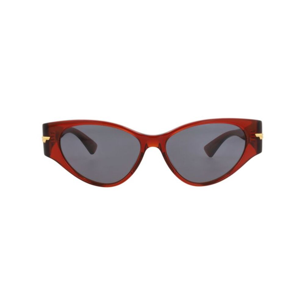 Bottega Veneta Cat Eye-Frame Acetate Sunglasses Red Womens